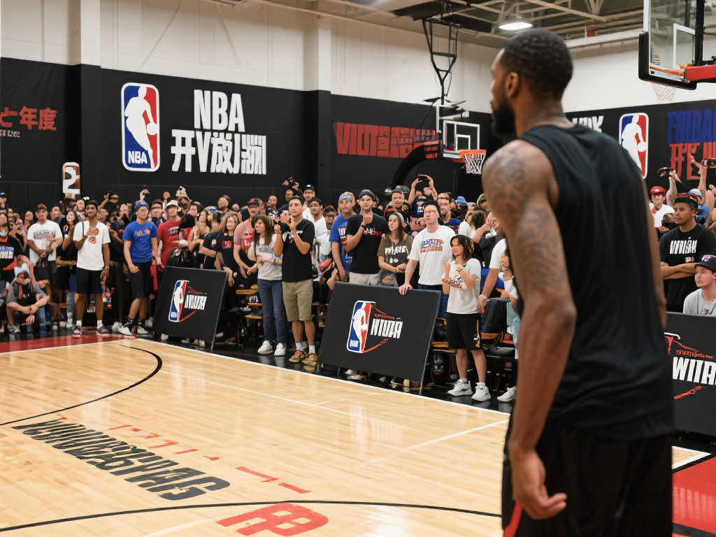 NBA球队训练基地开放日掀起粉丝热潮